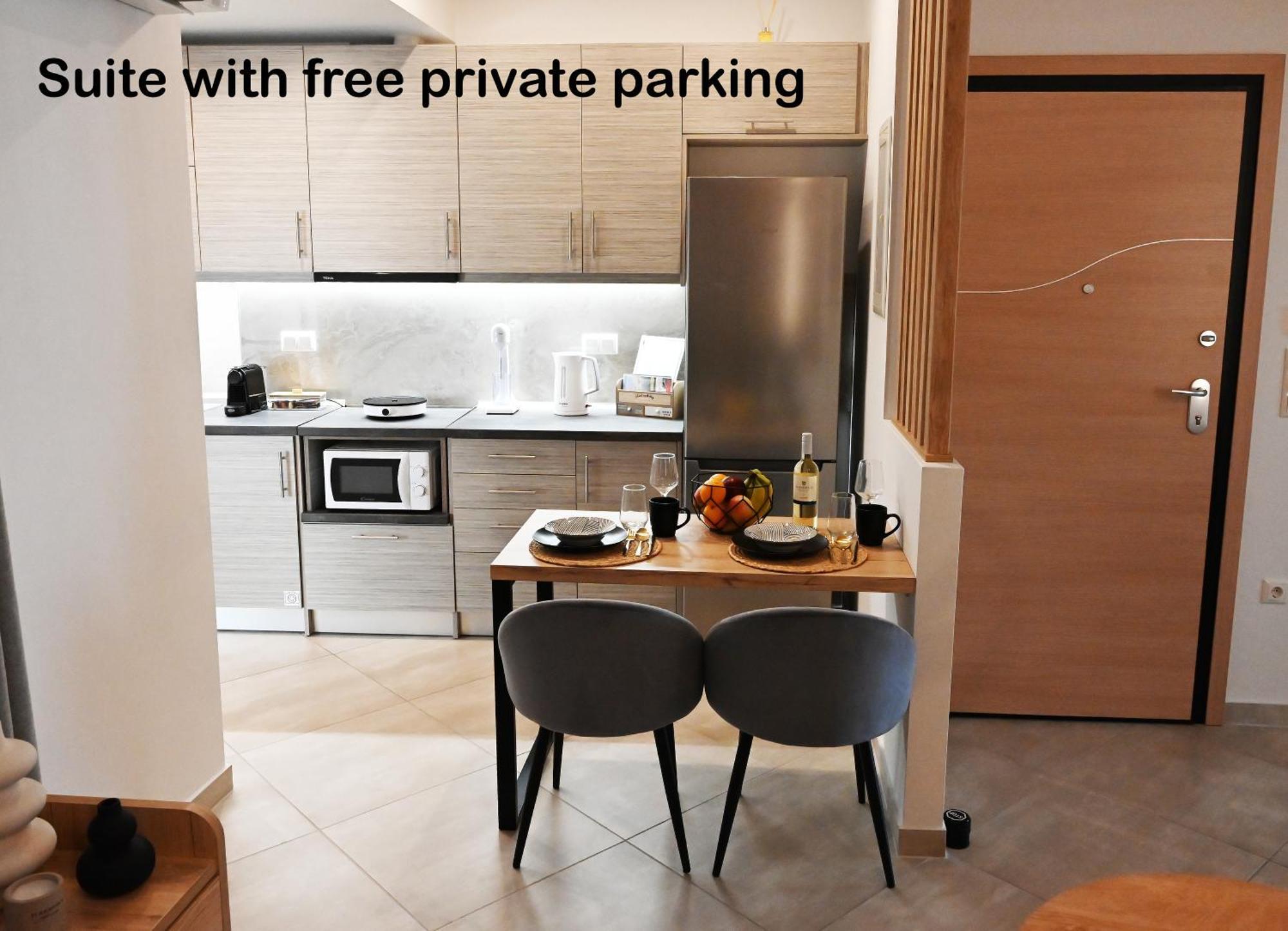 Mouson Luxury Suite With Free Private Parking Kavála ภายนอก รูปภาพ